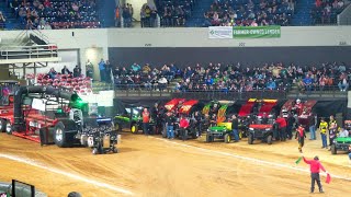 FULL 7,500lb Modified Tractors Class NFMS Championship tractor pull Louisville Ky 2024