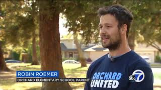 Parents fight 4 lane road near San Jose elementary school