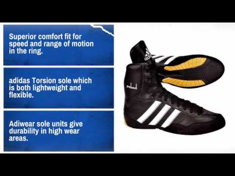 Adidas Pro Bout Boxing Shoes - MAEQD.com - YouTube