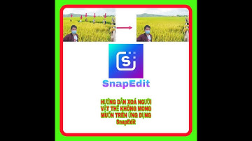 HƯỚNG DẪN XOÁ NGƯỜI VẬT THỂ KHÔNG MONG MUỐN TRÊN ỨNG DỤNG SNAPEDIT |TẤN PHÁT VLOGS
