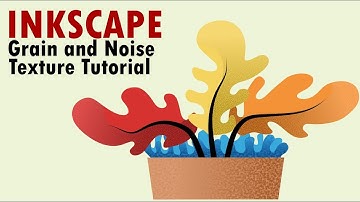 Inkscape Tutorial | Noise and Grain Texture Effect Using Inkscape