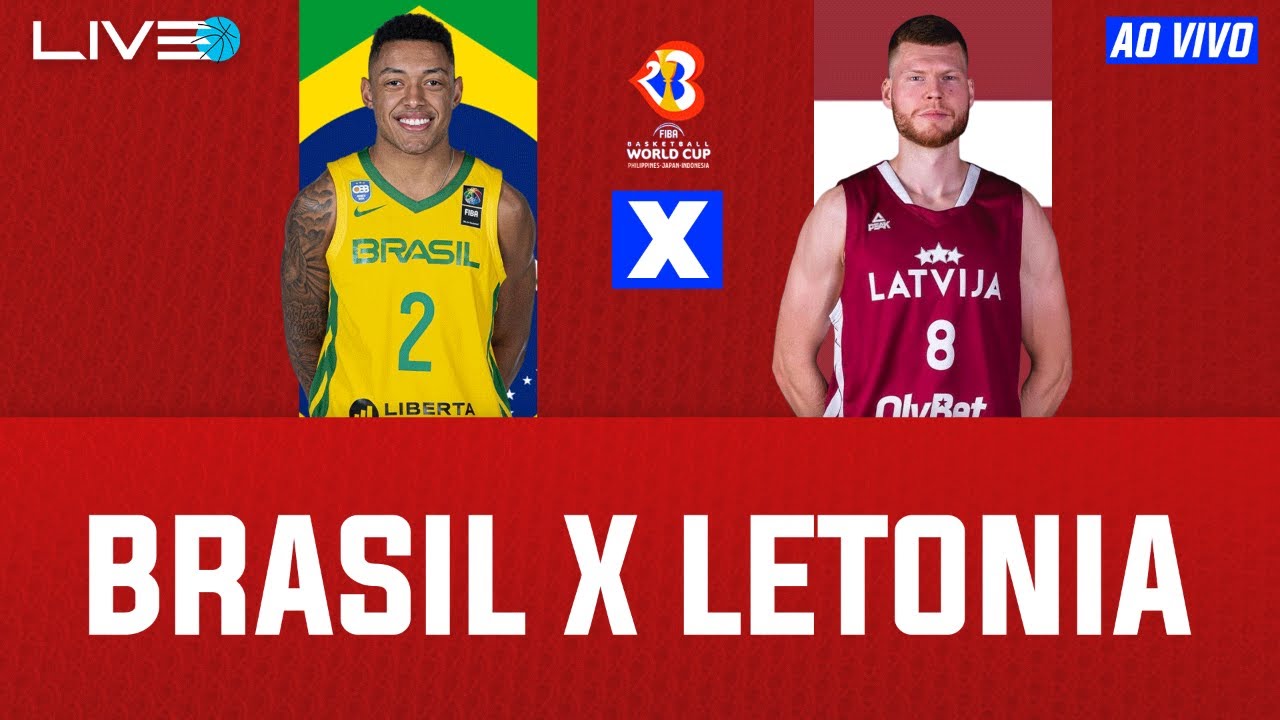 Brasil x Letônia ao vivo: onde assistir ao Mundial de Basquete online