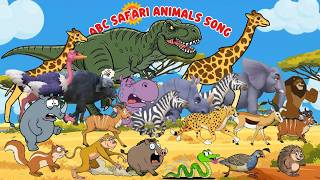 Safari Animal ABCs and Sounds | A for Antelope, B for Buffalo | Little Duckling Learns