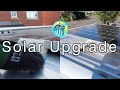 Remove my Old Solar Panel and fit a new 360W Panel