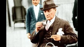 Gazi Mustafa Kemal Atatürkün Bilinmeyen Görüntüleri Renklendirildi