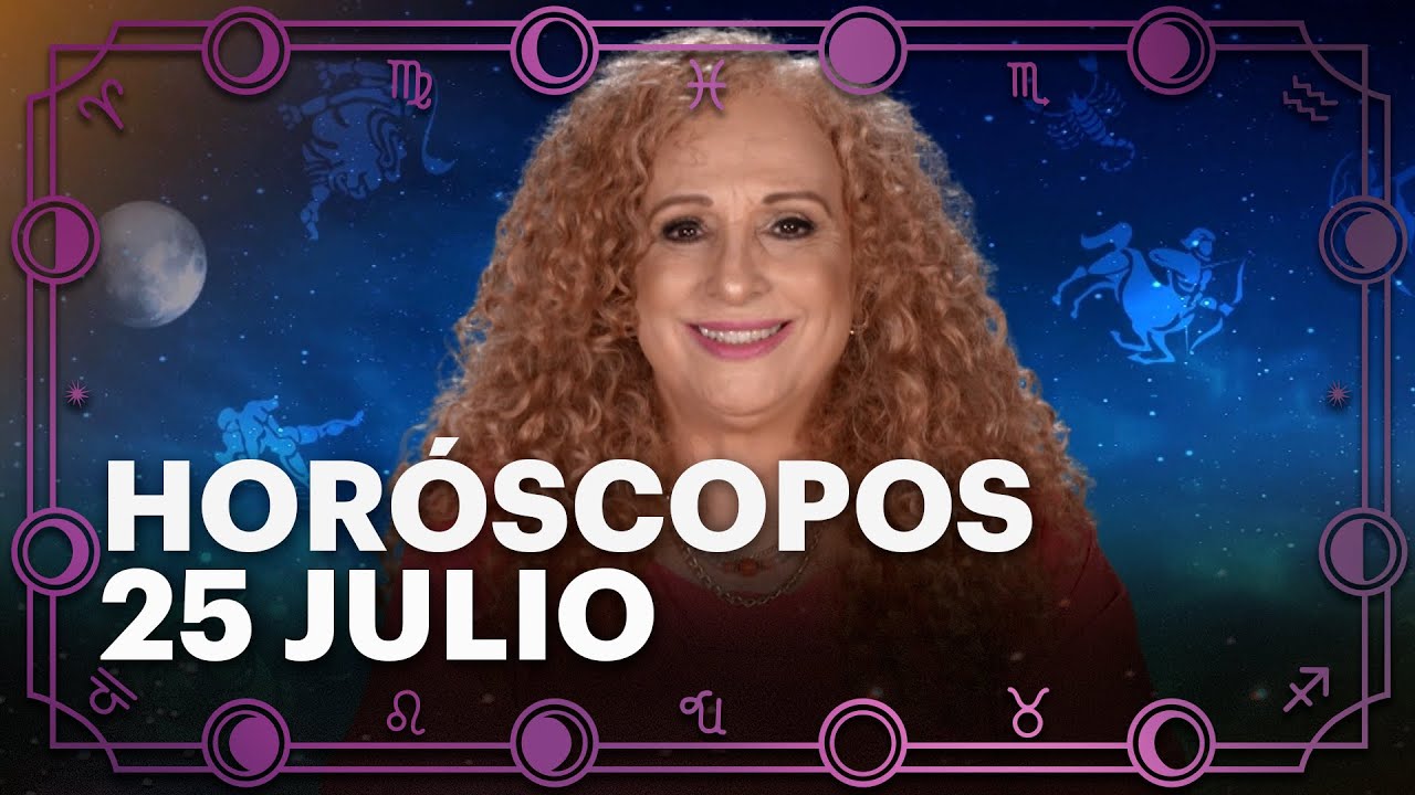 HORÓSCOPOS 25 de Julio 2025 | Mizada Mohamed | Programa Hoy - YouTube