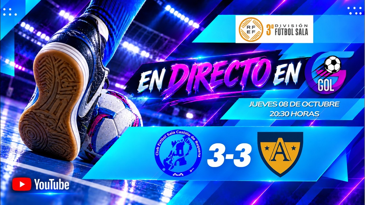 3ª DIVISIÓN FUTSAL | FS Castillo de Requena 3-3 Albereda Castellon