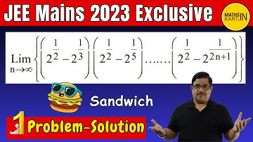 Sandwich Theorem Question - JEE Main 2023 Maths Paper Solution | 6th April Shift2 | MathsKart