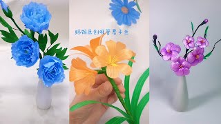 27 DIY Recycled Plastic Flowers | Easy Plastic Bag Crafts | Geri Dönüştürülmüş Plastik Çiçekler