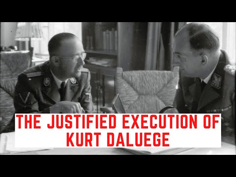 The JUSTIFIED Execution Of Kurt Daluege - The BUTCHER Of Lidice