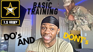 THINGS TO KNOW BEFORE GOING TO ARMY BASIC TRAINING (2024)