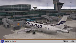 Community Flight | Helsinki - Prague | Fenix A320 | Finnair