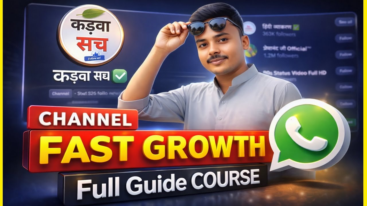 WhatsApp Channel Fast Growth 📈 Increase Followers | Professional Whatsapp Channel Kaise Banaen 