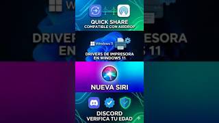 ShadwinNews Quick Share Compatible Con Airdrop, Nueva Siri, Drivers Impresoras #noticias #tecnologia