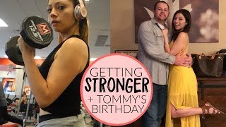 Workouts | A Little Heavier | Tommy's Birthday | My New Website!
