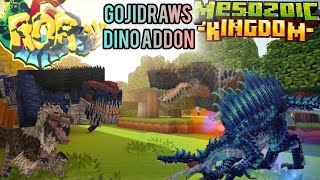 Raxiores, Mesozoic Kingdom &amp; Gojidraw addon development news