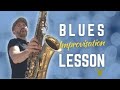 Blues Improvisation Lesson for Saxophone