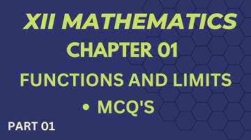 XII MATHS | MCQ