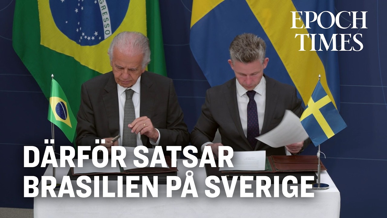 Sverige och Brasilien i fördjupat försvarssamarbete