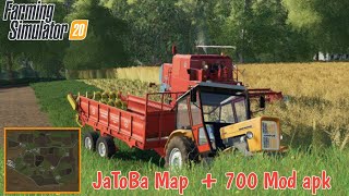 JaToBa Map FS 20 + 700 Mod apk Download link Google drive FARMING SIMULATOR 20