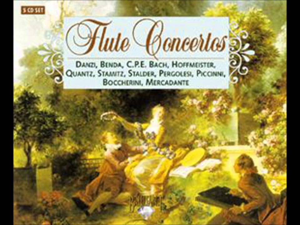 Pergolesi Flute Concerto G major YouTube