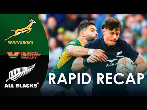 SOUTH AFRICA v NEW ZEALAND | 2nd Test Recap | Rugby's Greatest Rivalry 2026
