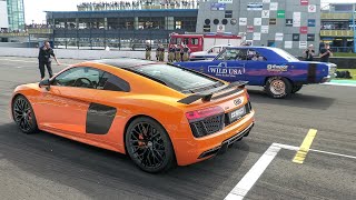 Sportscars Drag Racing - 1000HP Civic, QuickSilver R8, 750HP M5 F90, iPE GT3 RS, 631HP Golf 7 R