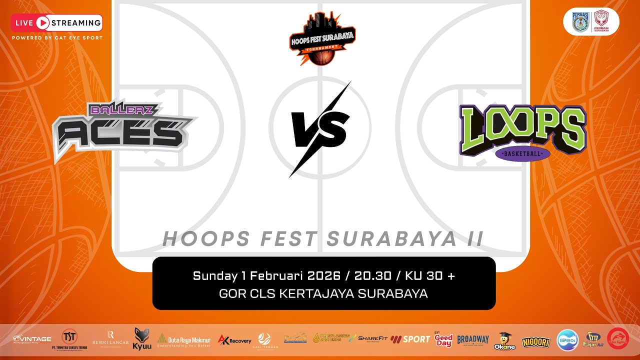 ACES VS LOOPS | KU 30+ | HOOPS FEST SURABAYA 2026