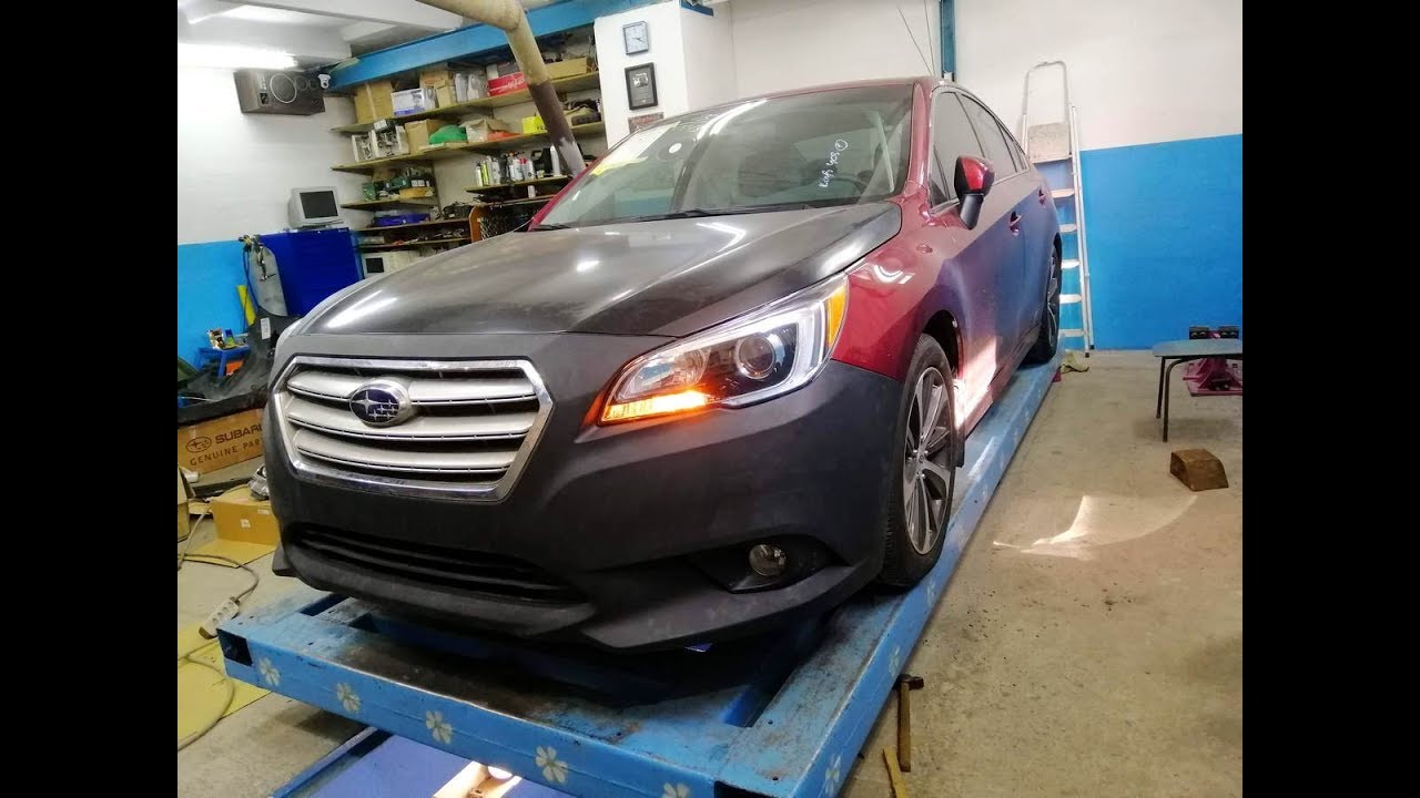 SUBARU Legacy. USA.  Сборка. Финиш.