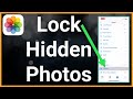 How To Lock Hidden Photos On iPhone