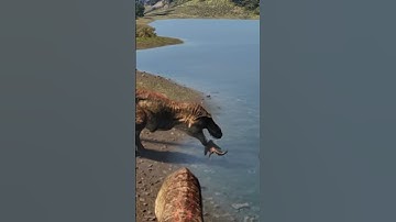 REX YEETS GALLI | The Isle Evrima  #theisle #theisleevrima #theislegameplay #trex