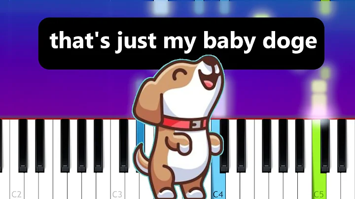 that's just my baby doge tiktok Chicky Milky  (Piano tutorial)