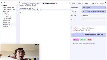 Solidity Tutorial: Variables - What are them?