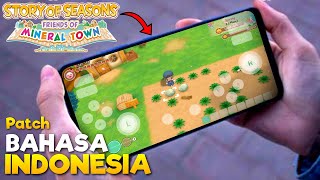 Tutorial Cara Bermain Story of Seasons Friends of Mineral Town Patch Bahasa Indonesia di Android screenshot 3