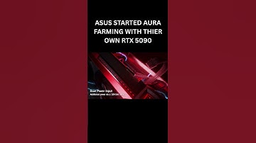 ASUS STARTED AURA FARMING WITH THEIR OWN RTX5090🔥 #shorts  #gaming #rtx5090