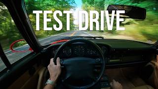 1997 Porsche 911 Carrera Cabriolet | POV Test Drive