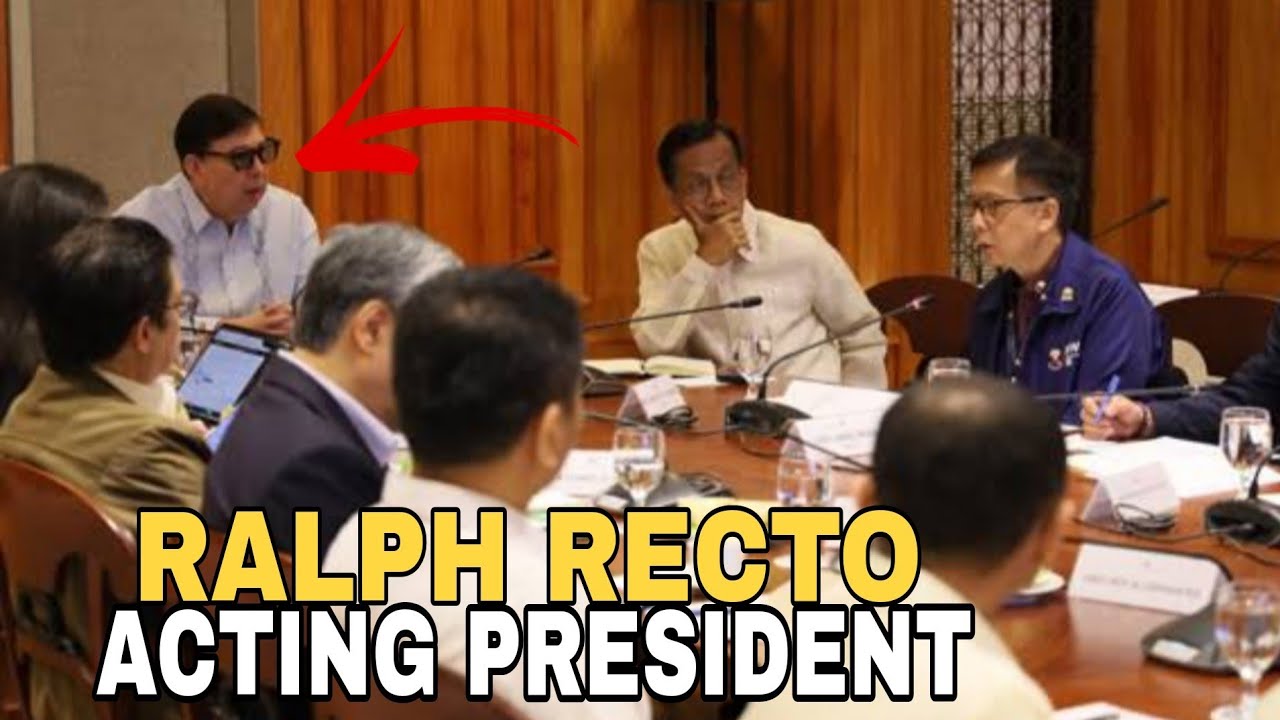Angry Ralph Recto PULONG SA MALACAÑANG SEC RALPH RECTO ACTING PRESIDENT. - YouTube