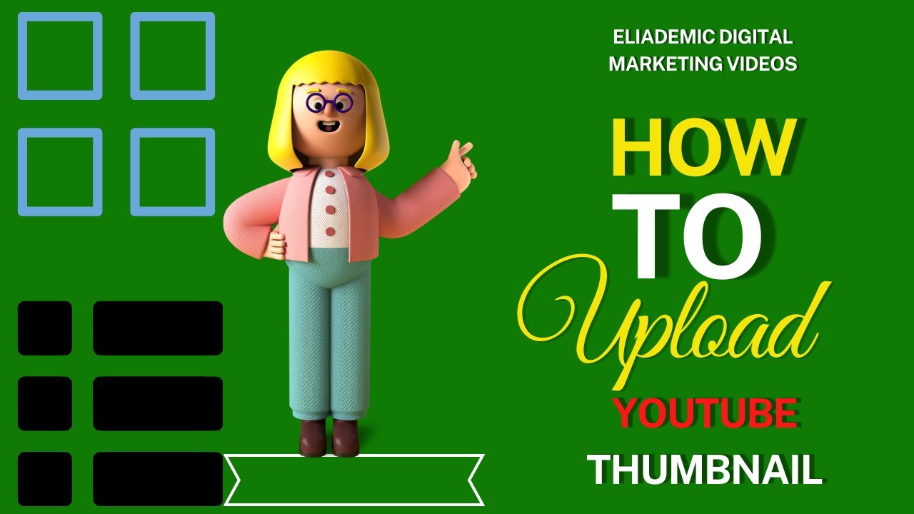 How to upload your YouTube Thumbnailyoutube thumbnails YouTube