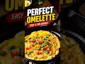 Tasty Onion Tomato Omelette 🧅🍅#omelette #shortsfeed #shorts #foodvideos
