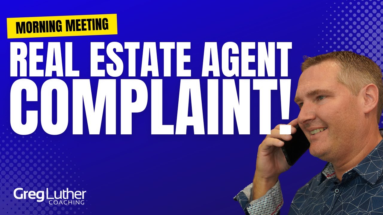 Real Estate Agent COMPLAINT! 😩🚫 YouTube