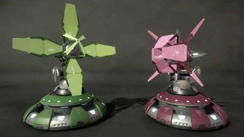 Antenna Sci-Fi - Unity