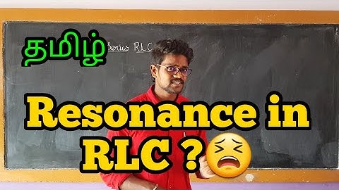 Resonance|RLC|Physics 12|Tamil|MurugaMP
