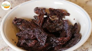 Homemade Sun Dried Beef Jerky HUGE Secret Ingredient!