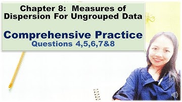 Comprehensive Practice - Measure of Dispersion For Ungrouped Data KSSM Form 4