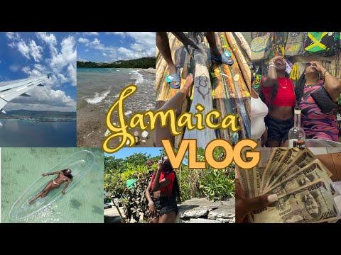 JAMAICA TRAVEL VLOG: Bahia principe Grand + Rafting + Clear kayak photoshoot