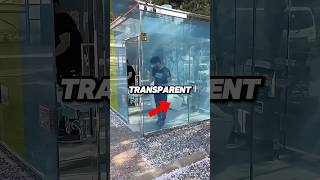 Transparent Public Bathrooms In Japan