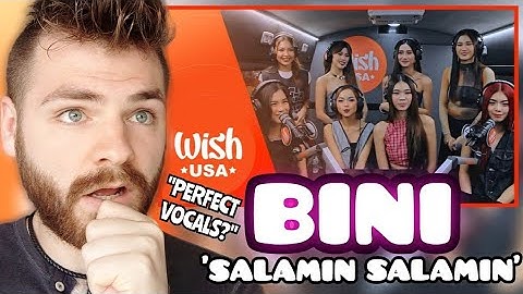 British Guy Reacts to BINI "Salamin, Salamin" | LIVE on the Wish USA Bus | REACTION!
