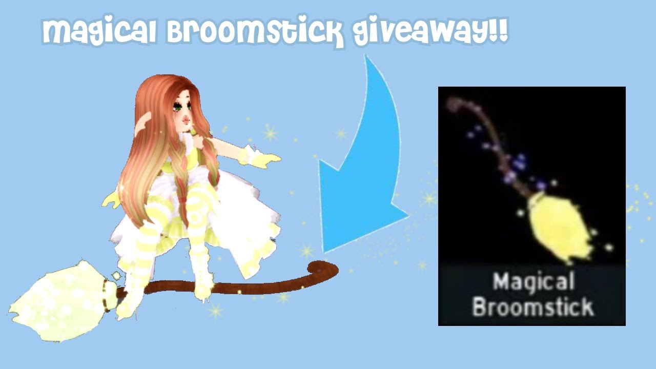 MAGICAL BROOMSTICK Royale High GIVEAWAY! 🎁 (CLOSED) royale high