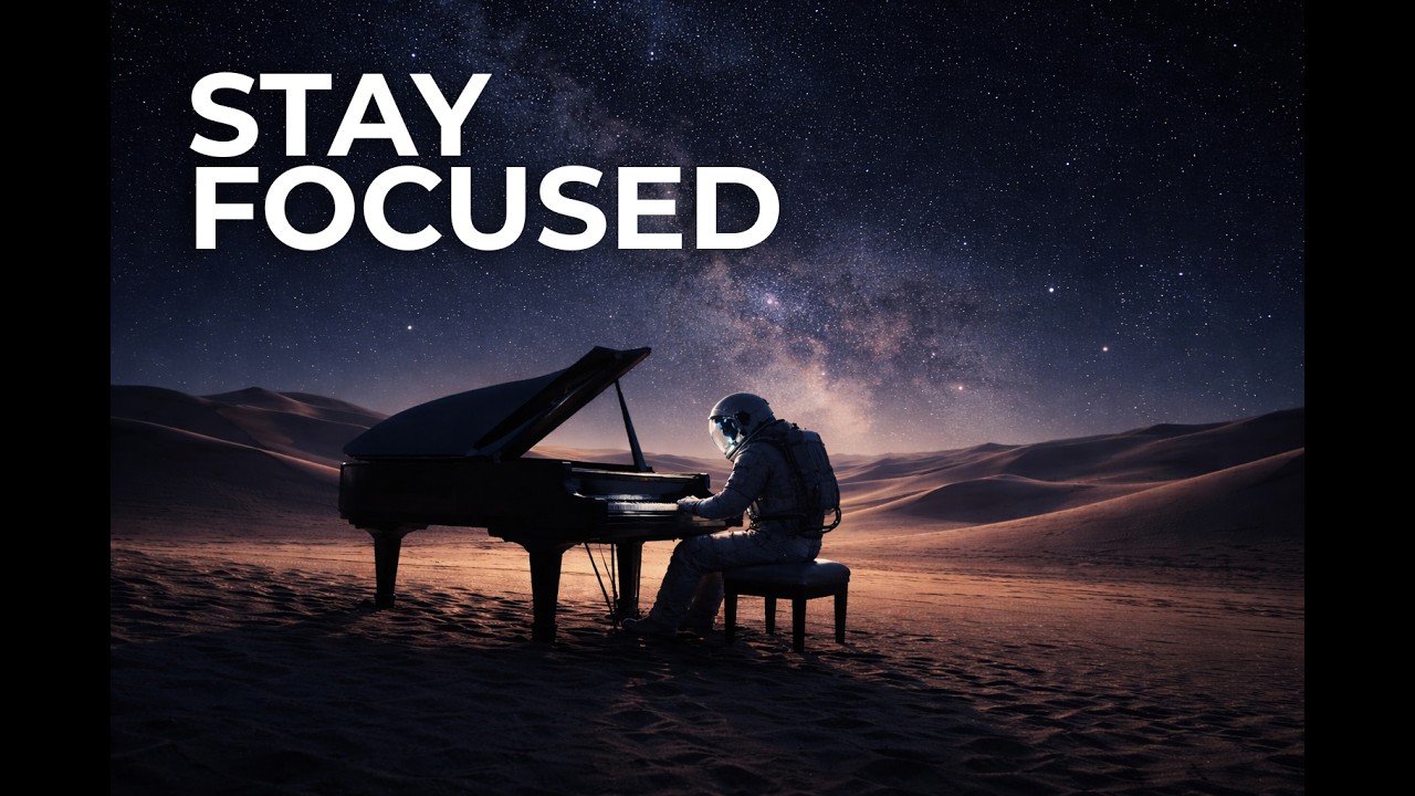 Deep Focus Music — Calm Piano for Studying & Relaxing 🎹(No vocals. No distractions)