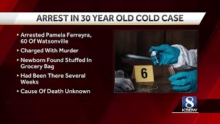Cold case: Mother arrested for 1994 Monterey County murder of newborn